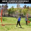 GoSports Portable Sports Barrier Net – 12 ft x 9 ft or 20 ft x 10 ft – Great for Any Sport – Includes Carry Bag(20 ft x 10 ft)