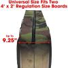 GoSports Premium Cornhole Carrying Case (Regulation Size or Tailgate Size)(Regulation Camo 4 x 2 ft)