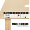 GoSports Premium Cornhole Scoreboard with Magnetic Scorekeepers – Mounts to Any Cornhole Board