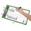 GoSports Premium Dry Erase Coaches Clipboards – Basketball, Baseball, Football, Soccer, Hockey, Volleyball, Lacrosse(Baseball / Softball)
