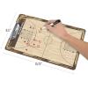 GoSports Premium Dry Erase Coaches Clipboards – Basketball, Baseball, Football, Soccer, Hockey, Volleyball, Lacrosse(Basketball)