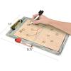 GoSports Premium Dry Erase Coaches Clipboards – Basketball, Baseball, Football, Soccer, Hockey, Volleyball, Lacrosse(Volleyball)