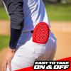 GoSports Sliding Mitts for Baseball & Softball – Youth and Adult Sizes – Right & Left Hand Protective Base Running Gloves(Adult – Red)