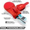 GoSports Sliding Mitts for Baseball & Softball – Youth and Adult Sizes – Right & Left Hand Protective Base Running Gloves(Youth – Red)