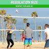 GoSports Soft Touch Recreational Volleyballs – Single or 6 Pack – Regulation Size for Indoor or Outdoor Play – Includes Ball Pump(Single Ball)
