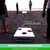 GoSports Tailgate Size 3 x 2 ft Cornhole Sets – Choose LED or Standard – Portable Set Includes 8 Bean Bags & Game Rules(Full LED Boards Edition)