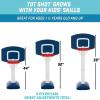 GoSports Tot Shot Toddler Basketball Set – Kids Indoor & Outdoor Toy Hoop with Adjustable Height