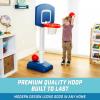 GoSports Tot Shot Toddler Basketball Set – Kids Indoor & Outdoor Toy Hoop with Adjustable Height