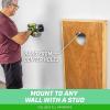 GoSports Wall Mounted Cornhole Board Hangers – Set of 2 – Includes Bean Bag Tote