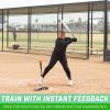 GoSports Weighted Training Balls – Choose Baseball or Softball – Hitting & Pitching Training for All Skill Levels – Improve Power and Mechanics(Orange)