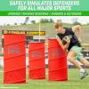 GoSports XTRAMAN Blocker Pop-Up Defenders 3 Pack – Large Size Multi-Sport Blocking Dummy – Training Equipment for Basketball, Football, & Soccer