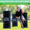 GoSports XTRAMAN PRO 46″ XL Pop Up Defender 3 Pack – Heavy Duty Multi-Sport Blocking Dummy – Training Equipment for Basketball, Football, Soccer and More