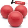 GoSports 6 Inch Replacement Balls for Little Tikes, Tot Shot, and Other Children’s Basketball Hoops – Soft 3 Pack Toddler Basketballs with Pump