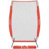 GoSports Baseball & Softball Pitching Screens – L Screen or I Screen – Pitcher Protection Net(I Screen)