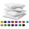 GoSports Cornhole Bean Bags Set of 4-16 Colors Available – Regulation All Weather, Mix and Match(White)