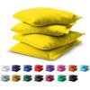 GoSports Cornhole Bean Bags Set of 4-16 Colors Available – Regulation All Weather, Mix and Match(Yellow)