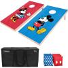 GoSports Disney Cornhole Set Regulation and Travel Size – Choose Between Mickey and Minnie and Toy Story(Disney’s Mickey & Minnie)