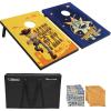 GoSports Disney Cornhole Set Regulation and Travel Size – Choose Between Mickey and Minnie and Toy Story(Toy Story 3×2)