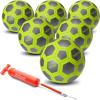 GoSports Elite Futsal Balls – Choose Single or Six Pack – Great for Indoor or Outdoor Futsal Games or Practice – Includes Pump(6 Pack)