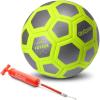 GoSports Elite Futsal Balls – Choose Single or Six Pack – Great for Indoor or Outdoor Futsal Games or Practice – Includes Pump(Single Ball)