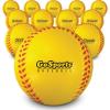 GoSports Foam Training Baseball 12 Pack – Regulation Size Foam Baseballs for Soft & Safe Throwing, Catching and Batting Practice