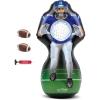 GoSports Football Toss Game for Kids – 4 ft Inflatable Receiver Touchdown Toss Game