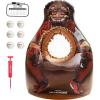 GoSports Inflataman Baseball Toss Challenge – Inflatable Catcher Strike Zone Pitching Game