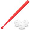 GoSports LotBall AIR Backyard Baseball Bat and Ball Set – Plastic Baseball Game for Kids