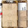 GoSports Premium Dry Erase Coaches Clipboards – Basketball, Baseball, Football, Soccer, Hockey, Volleyball, Lacrosse(Basketball)