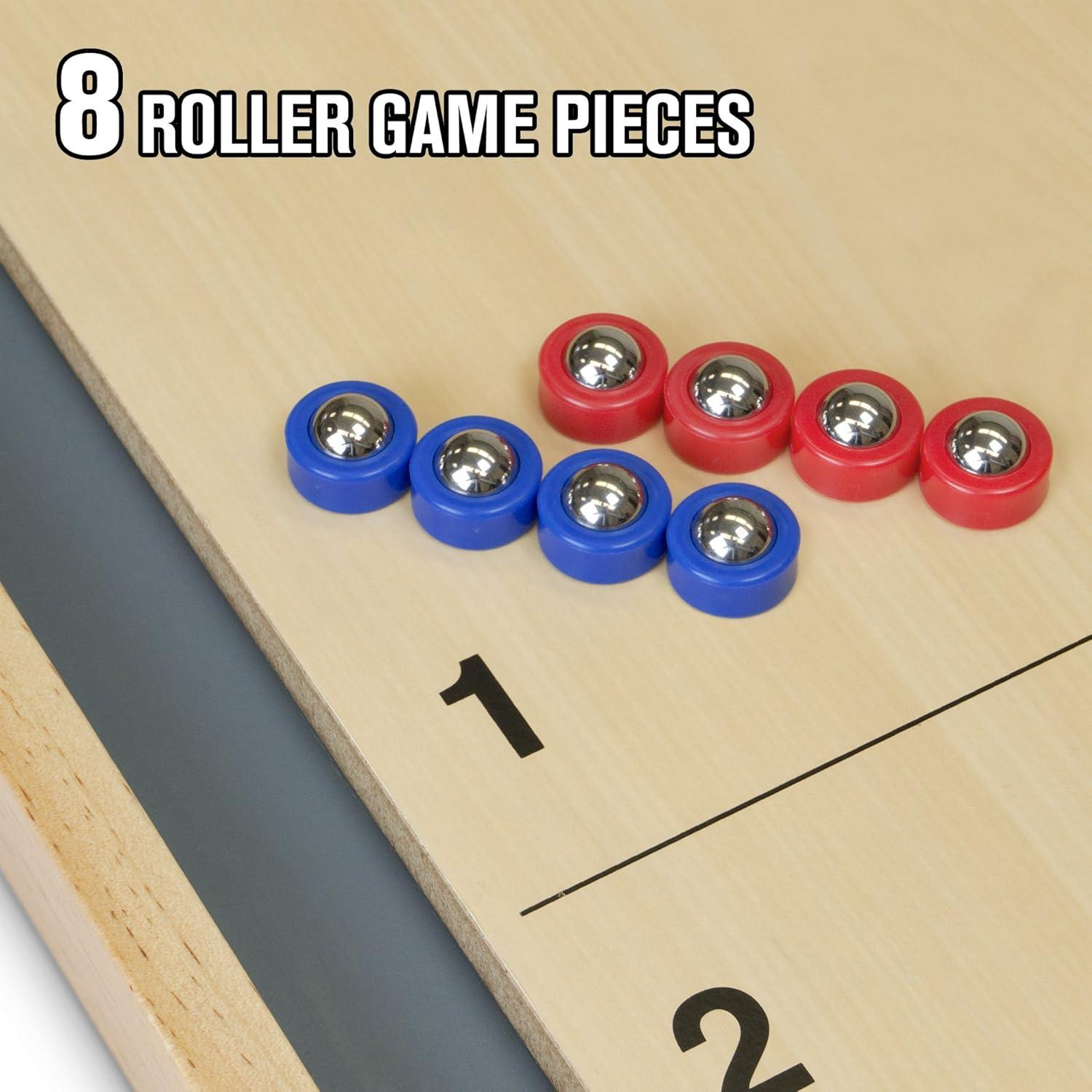 imageGoSports Shuffleboard and Curling 2 in 1 Tabletop Board Game
