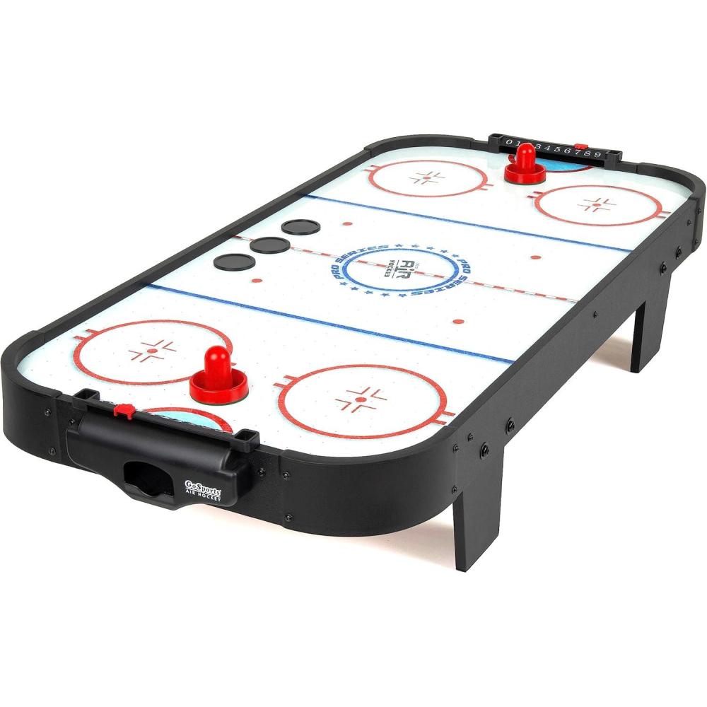 imageGoSports 40 Inch Table Top Air Hockey Game for Kids  BlackBlack