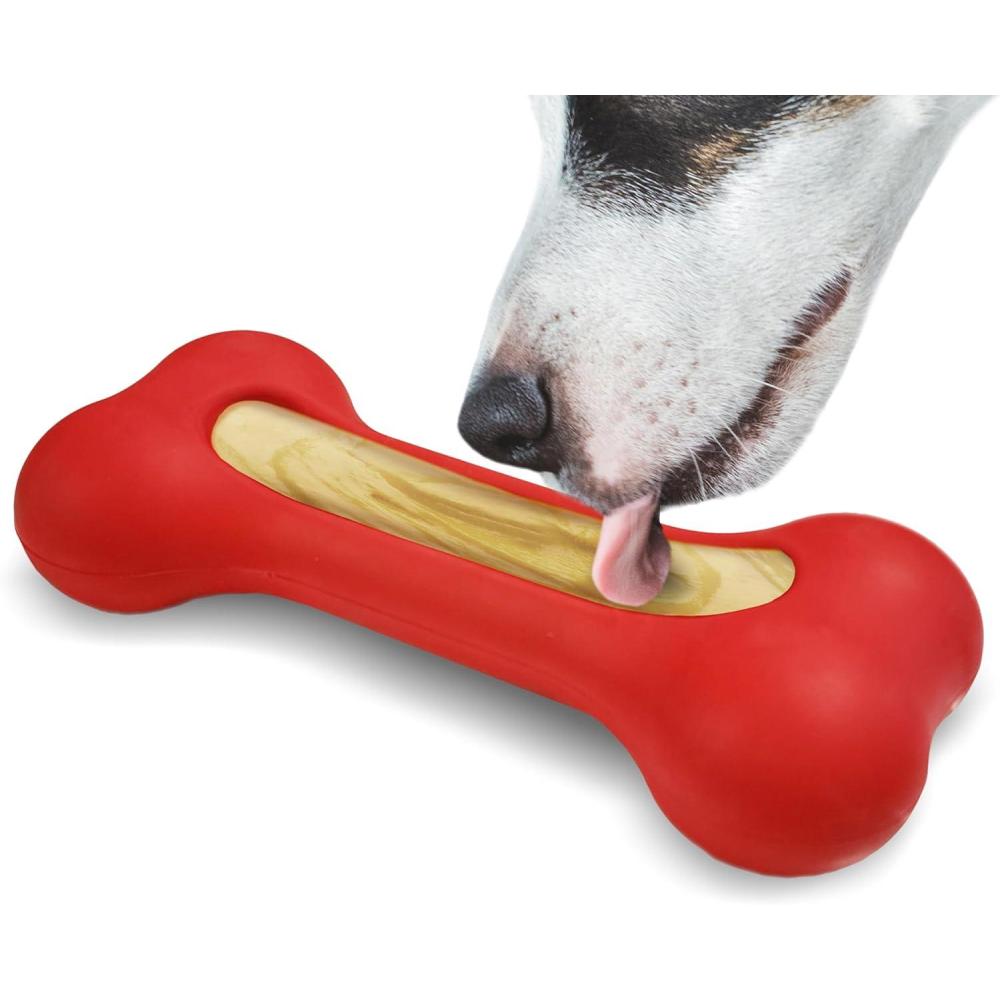 imageGoSports Pets PupsCream Freezable Dog Treat Station Helps Keep Dogs Busy Small or LargeSmall Dogs 1030 lbs