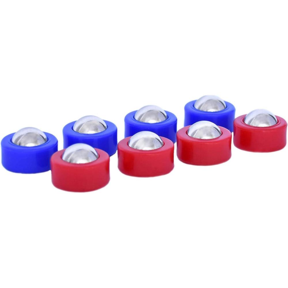 imageGoSports Shuffle Board Mini Roller Replacement Set of 8 Rollers