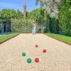 GoSports 100 mm Regulation Bocce Set with 8 Balls, Pallino, Case and Measuring Rope – Premium Official Size Set