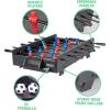 GoSports 32 Inch Tabletop Foosball Game Set – Oak or Black(Black)