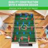 GoSports 32 Inch Tabletop Foosball Game Set – Oak or Black(Oak)