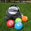 GoSports 90 mm Soft Bocce Set Includes 8 Weighted Balls, Pallino and Case, Play Indoors or Outdoors