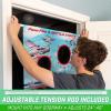 GoSports Foam Fire Games – Alien Invaders, Trophy Hunt, or Door Hang Battle Strike and Capture The Cash Targets – Include 2 Toy Blasters for Kids and Foam Ball Projectiles(Battle Strike)