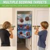 GoSports Foam Fire Games – Alien Invaders, Trophy Hunt, or Door Hang Battle Strike and Capture The Cash Targets – Include 2 Toy Blasters for Kids and Foam Ball Projectiles(Battle Strike)