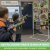 GoSports Foam Fire Games – Alien Invaders, Trophy Hunt, or Door Hang Battle Strike and Capture The Cash Targets – Include 2 Toy Blasters for Kids and Foam Ball Projectiles(Trophy Hunt)