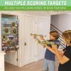 GoSports Foam Fire Games – Alien Invaders, Trophy Hunt, or Door Hang Battle Strike and Capture The Cash Targets – Include 2 Toy Blasters for Kids and Foam Ball Projectiles(Capture the Cash)