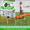 GoSports Gaga Ball Pit – 10 ft, 15 ft or 20 ft Portable Indoor/Outdoor Gagagon Pit for School, Camp or Home Use(Red – 10 ft)