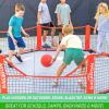 GoSports Gaga Ball Pit – 10 ft, 15 ft or 20 ft Portable Indoor/Outdoor Gagagon Pit for School, Camp or Home Use(Red – 10 ft)