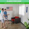 GoSports Hook 21 Ceiling Mount Ring Swing Game – Choose Your Color – Play Indoors or Outdoors(Blue)