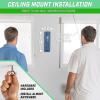 GoSports Hook 21 Ceiling Mount Ring Swing Game – Choose Your Color – Play Indoors or Outdoors(Blue)
