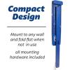 GoSports Hook 21 Wall Mount Ring Swing Game – Play Indoors or Outdoors with Foldable Arm(Blue)