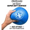 GoSports Inflatable Dodgeballs – Choose 5 Inch or 7 Inch No Sting Balls – Set of 6 Includes Ball Pump & Mesh Bag(7″ Balls 6 Pack – Blue)