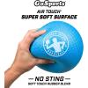 GoSports Inflatable Dodgeballs – Choose 5 Inch or 7 Inch No Sting Balls – Set of 6 Includes Ball Pump & Mesh Bag(7″ Multicolor)
