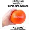 GoSports Inflatable Dodgeballs – Choose 5 Inch or 7 Inch No Sting Balls – Set of 6 Includes Ball Pump & Mesh Bag(Multicolor)