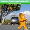 GoSports Kids at Play Sign for Street Safety – High Visibility with All Weather Durability